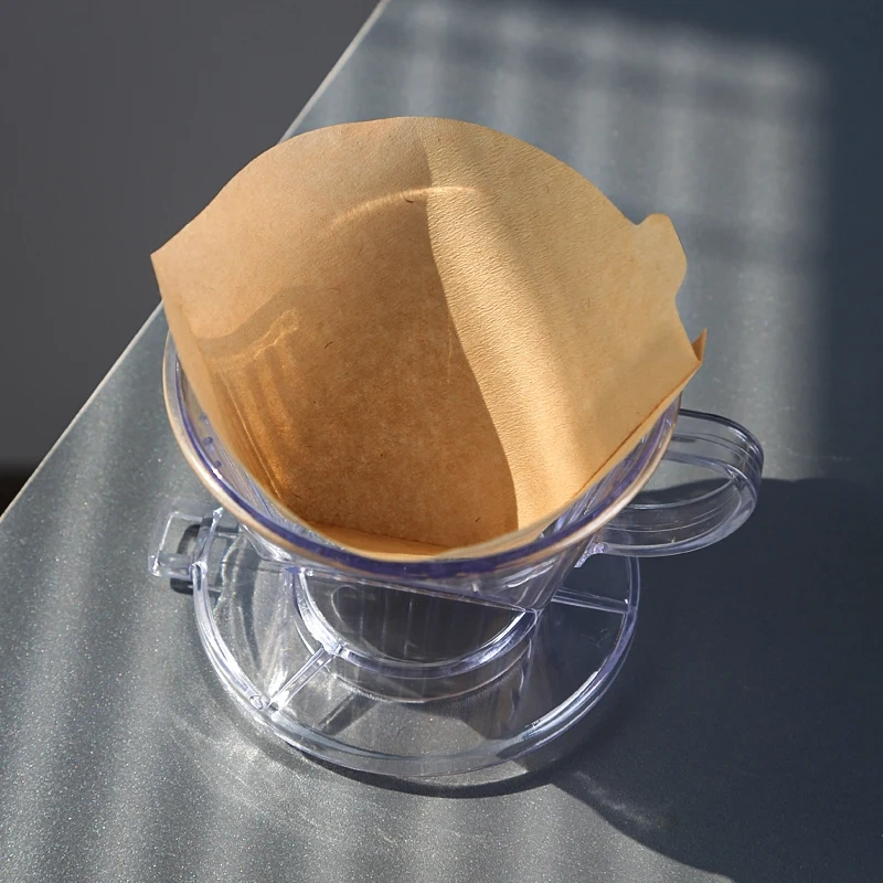 High Quality U-shaped Brown Portable Hand Brewed Drip Coffee Filter Paper