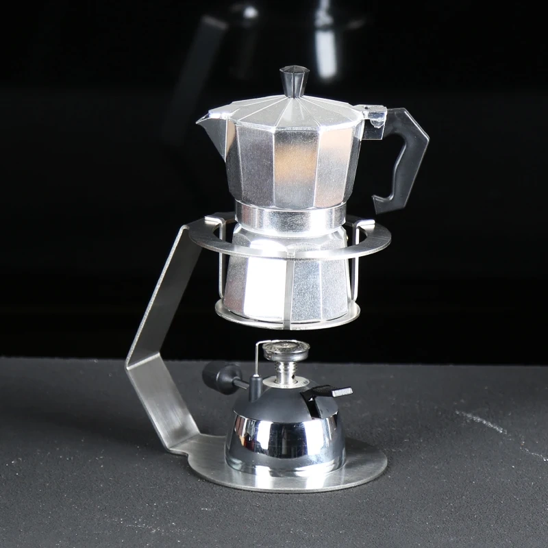 Outdoor Stainless Steel Coffee Filter Dripper Holder Reusable household Metal Coffee Filter Dripper Station