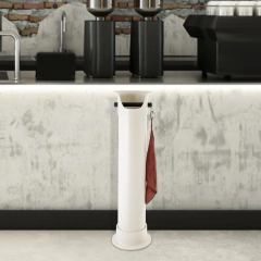 Espresso  Commercial Coffee Knock Box for Barista 20 bags Towels Professional Coffee Bar Accessories