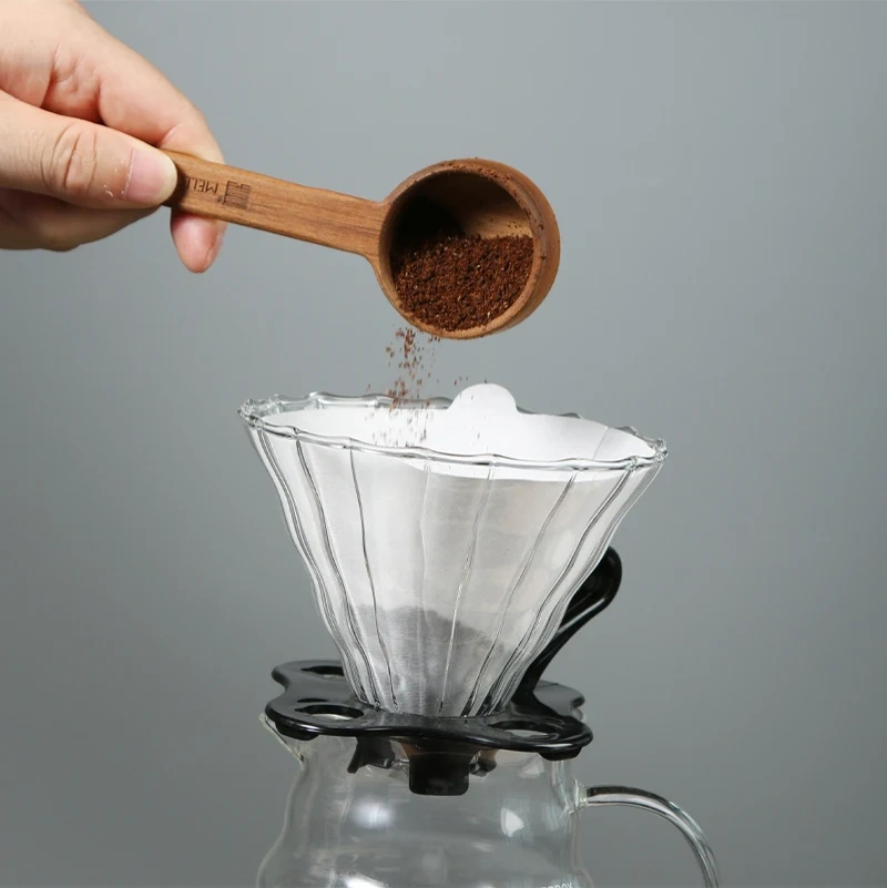 Wood Pulp V60 02 Cone Filter Barista Pour Over 2-4 Cups Natural Drip  Coffee Paper Filters Makers