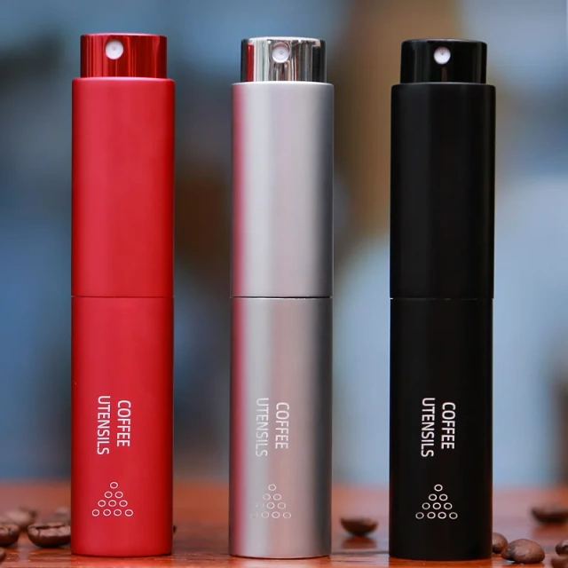New Popular High Quality Portable Travel Luxury Rotate Coffee Bean Spray