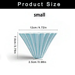 Ecocoffee Ceramic Coffee Filter Cup Reusable Filters Coffee Maker Dripper