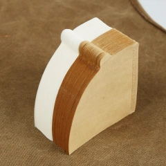 Wood Pulp V60 02 Cone Filter Barista Pour Over 2-4 Cups Natural Drip  Coffee Paper Filters Makers