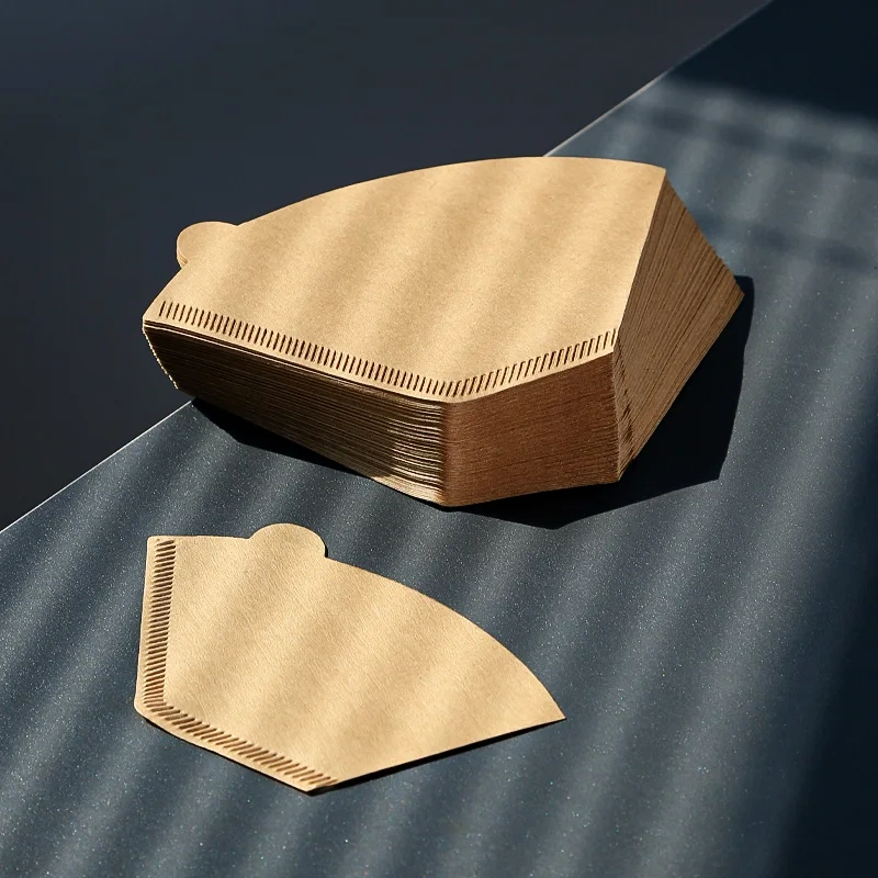 High Quality U-shaped Brown Portable Hand Brewed Drip Coffee Filter Paper