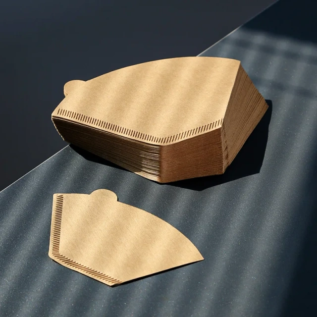 High Quality U-shaped Brown Portable Hand Brewed Drip Coffee Filter Paper