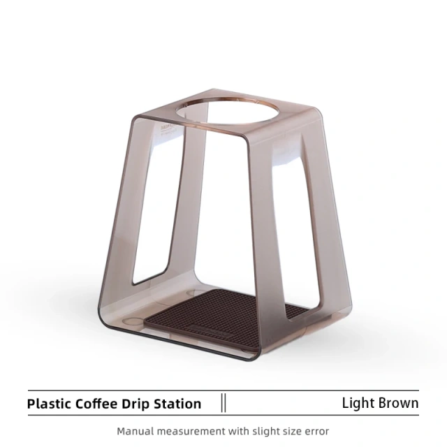 Outdoor Stainless Steel Coffee Filter Dripper Holder Reusable household Metal Coffee Filter Dripper Station