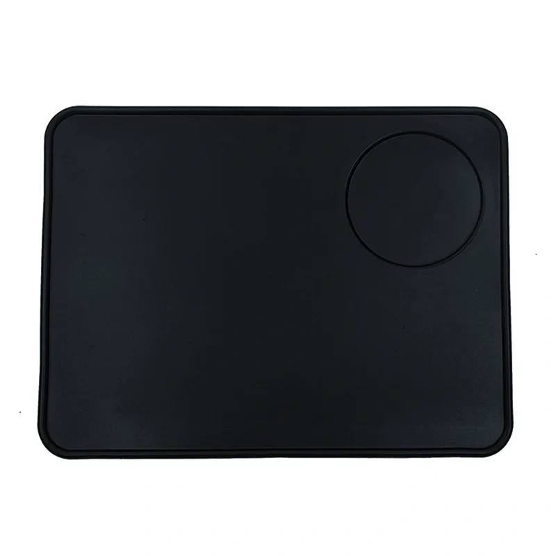 Espresso Coffee Tampers Mat Silicone Tamper Holder Corner Mat Pad Anti-skid Tamper Mat  Cafe Machine Accessories