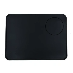 Espresso Coffee Tampers Mat Silicone Tamper Holder Corner Mat Pad Anti-skid Tamper Mat  Cafe Machine Accessories