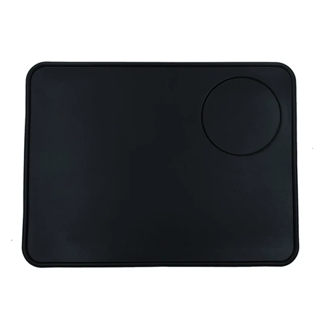 Espresso Coffee Tampers Mat Silicone Tamper Holder Corner Mat Pad Anti-skid Tamper Mat  Cafe Machine Accessories