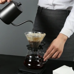 Wood Pulp V60 02 Cone Filter Barista Pour Over 2-4 Cups Natural Drip  Coffee Paper Filters Makers