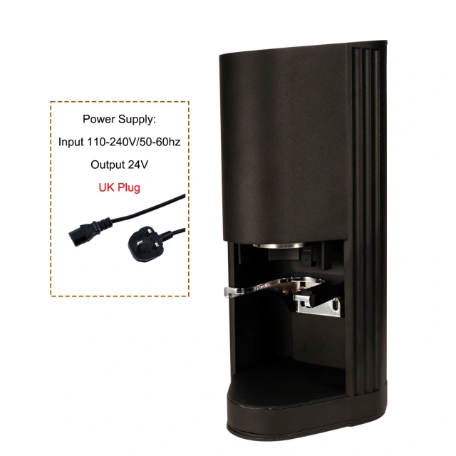 58 58.35 58.5mm Flat or Ripple Automatic Coffee Tamper Touchscreen Espresso Tamper 58mm Electric Tamper Adjustable 110-240V Tamp