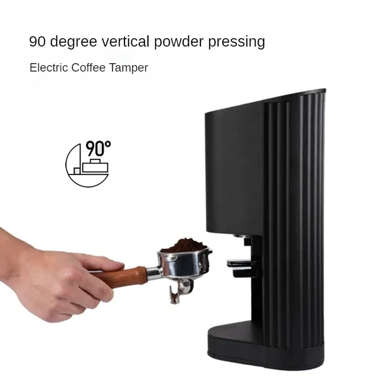 58 58.35 58.5mm Flat or Ripple Automatic Coffee Tamper Touchscreen Espresso Tamper 58mm Electric Tamper Adjustable 110-240V Tamp
