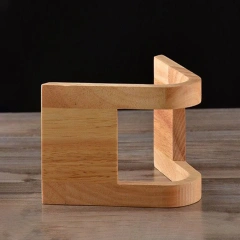 Wooden Coffee Filter Holder Hand Drip Coffee Filter Paper Dispenser Storage  Box