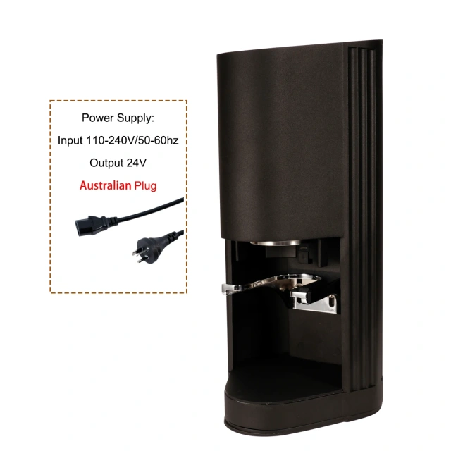 58 58.35 58.5mm Flat or Ripple Automatic Coffee Tamper Touchscreen Espresso Tamper 58mm Electric Tamper Adjustable 110-240V Tamp