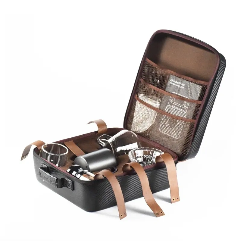 Upgraded Design TS05 Coffee Bag Black Coffee Set & Tea Sets for Camping Travel