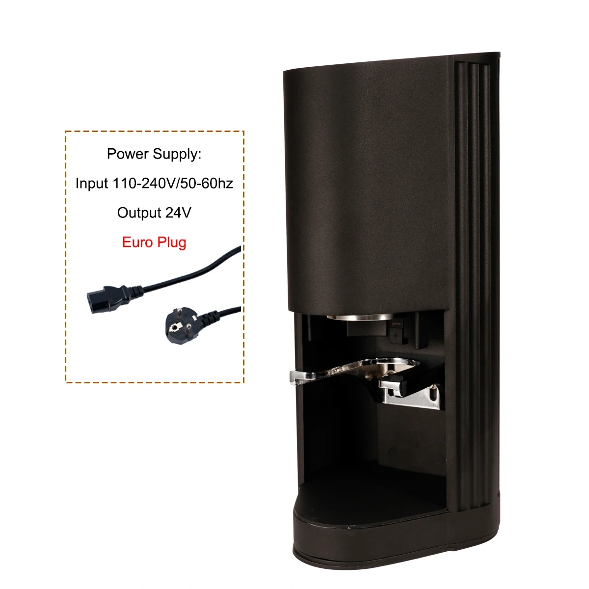 58 58.35 58.5mm Flat or Ripple Automatic Coffee Tamper Touchscreen Espresso Tamper 58mm Electric Tamper Adjustable 110-240V Tamp