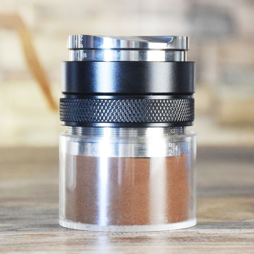 58MM Coffee Tamper Espresso Coffee Distributor Leveler Tool Barista Coffee Powder Press Coffeeware Accessories