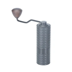 WDT CNC Professional Manual Aluminum Alloy Diamond Adjustable 420 Stainless Steel Conical Burr Coffee Bean Grinder Mill