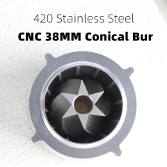 HAVMORE Portable Electric Coffee Grinder - Rechargeable, Cordless for Traveling, Camping, Office - 38 Adjustable Grind Settings, Stainless Steel Burr Mill