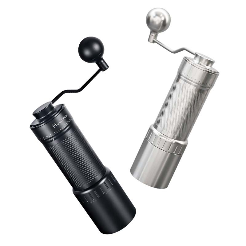 HAVMORE CNC 50 MM Conical Burr Titanium Coated Manual COFFEE Grinder Precision, Performance & Premium Design