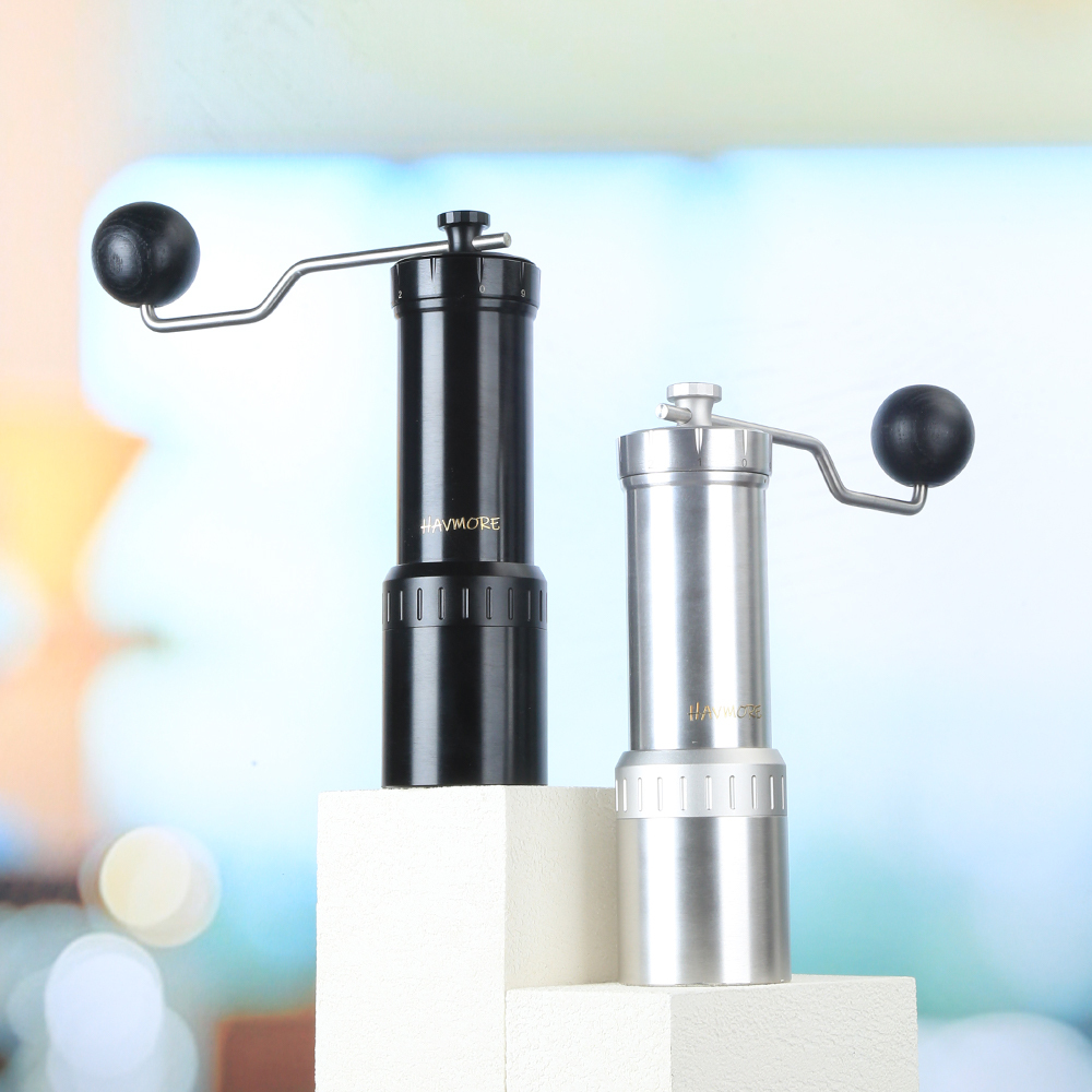 Manual Coffee Grinder with CNC Stainless Steel Conical Burr,Hand Coffee Grinder for Home Use,Internal Adjustable Setting with 30g Capacity
