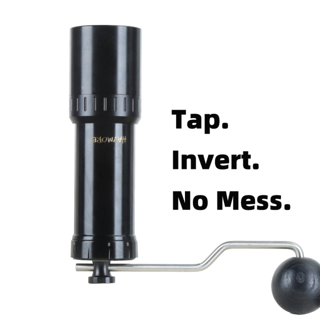 Manual Coffee Grinder with CNC Stainless Steel Conical Burr,Hand Coffee Grinder for Home Use,Internal Adjustable Setting with 30g Capacity