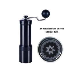 Manual Coffee Grinder with CNC Stainless Steel Conical Burr,Hand Coffee Grinder for Home Use,Internal Adjustable Setting with 30g Capacity
