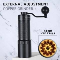 HAVMORE CNC 50 MM Conical Burr Titanium Coated Manual COFFEE Grinder Precision, Performance & Premium Design