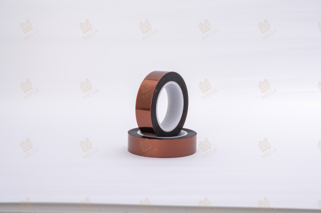 Mega Polyester Tape Brown- PET heat resistant 260 degree high temperature tape- PET Brown adhesive tape