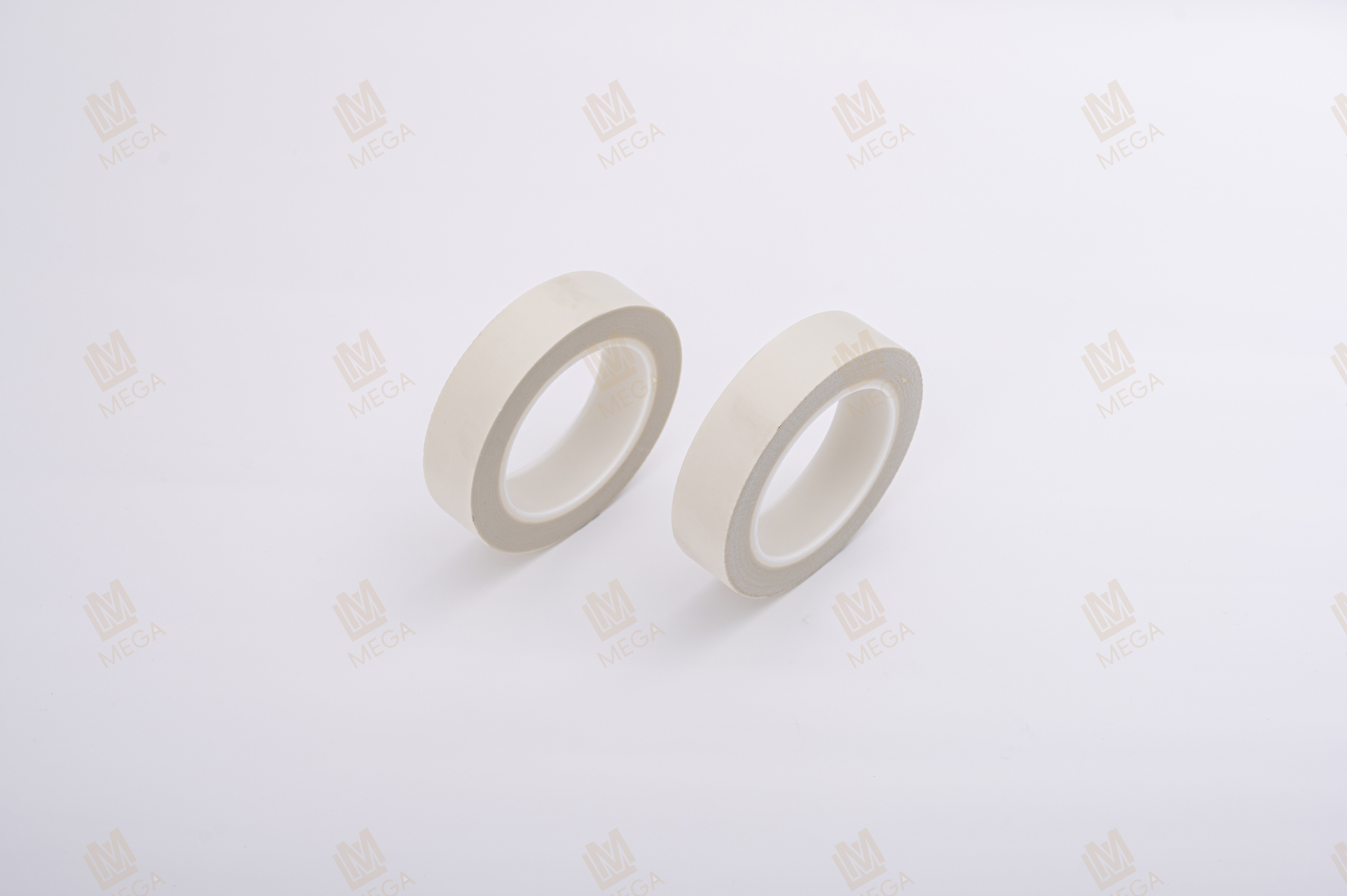 Mega Fiberglass Tape White- White Glass Cloth pressure sensitive adhesive fiberglass tape