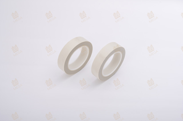 Mega Fiberglass Tape White- White Glass Cloth pressure sensitive adhesive fiberglass tape