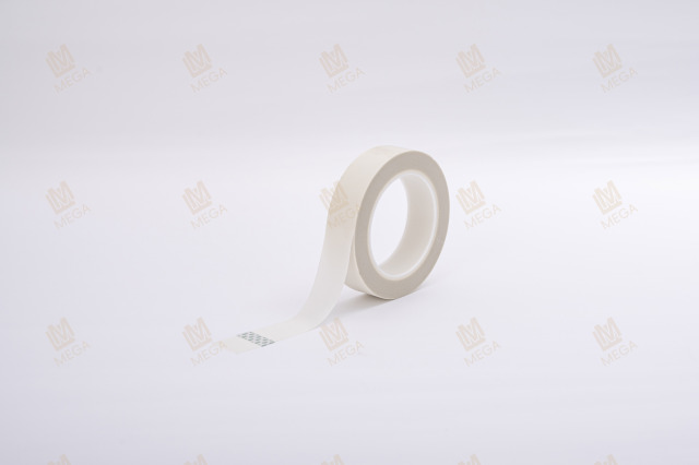 Mega Fiberglass Tape White- White Glass Cloth pressure sensitive adhesive fiberglass tape