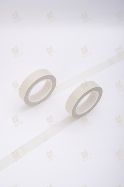 Mega Fiberglass Tape White- White Glass Cloth pressure sensitive adhesive fiberglass tape
