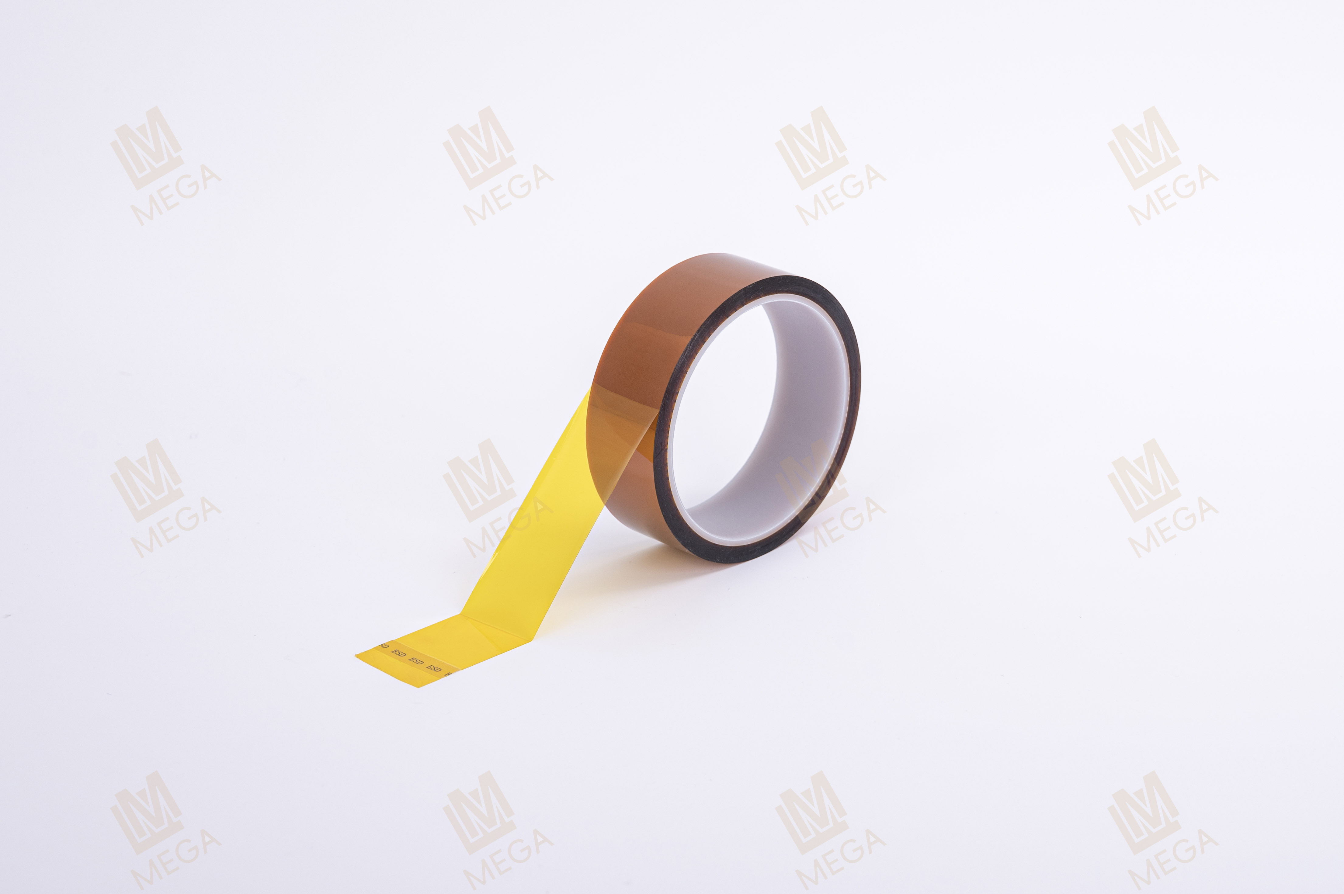 Mega Polyimide ESD Tape Gold - PI high temperature resistant silicone ESD tape,PI adhesive ESD tape