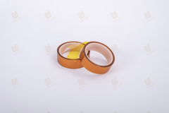 Mega Polyimide double side Tape Amber, PI high temperature resistant silicone double side tape,PI adhesive tape