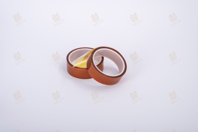Mega Polyester Tape Gold color,  PET high temperature resistant silicone tape,PET adhesive tape