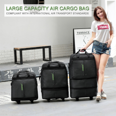 CHUBONT LB-101066 Foldable Travel Duffel Bag - Large Capacity Carry-On Luggage for Air Travel, Lightweight & Water-Resistant,Large Capacity Foldable Duffel Bag by CHUBONT - Perfect for Travel