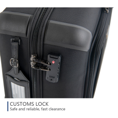 CHUBONT LB-101152​ 16" Hardside Carry-On Luggage with 360° Spinner Wheels, Scratch-Resistant Nylon & Reinforced Corners – Business Travel Suitcase,CHUBONT LB-101152 16" Spinner Wheel Carry-On - Perfect for Short Trips