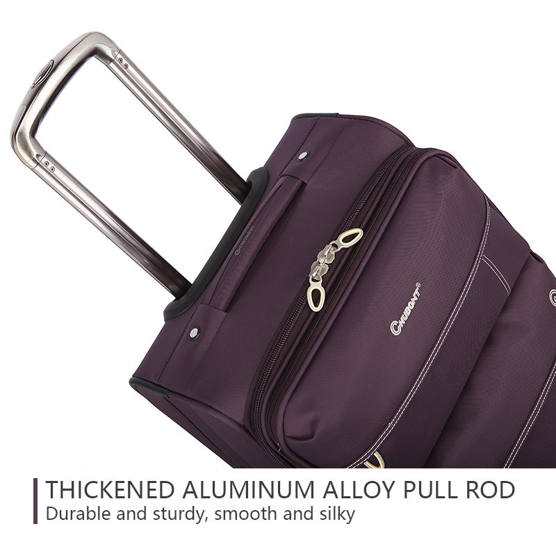 CHUBONT LB-101110 20" 24" 28" Spinner Luggage Set – Lightweight Nylon Carry-On & Check-In Suitcases with 360° Wheels & TSA Lock,Lightweight Spinner Luggage Set 20" Sizes with 360° Wheels & TSA Lock