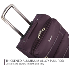 CHUBONT LB-101110 20" 24" 28" Spinner Luggage Set – Lightweight Nylon Carry-On & Check-In Suitcases with 360° Wheels & TSA Lock,Lightweight Spinner Luggage Set 20" Sizes with 360° Wheels & TSA Lock