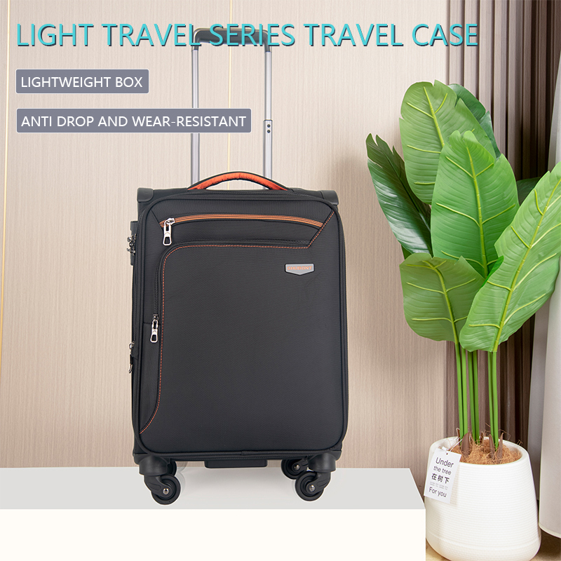 CHUBONT LB-101156 20" Nylon Spinner Luggage – Lightweight Carry-On Suitcase with 360° Wheels & Durable Design,20" Lightweight Spinner Luggage –Durable Carry-On Suitcase for Travel