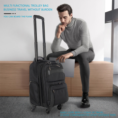 ​CHUBONT LB-101186 Waterproof Rolling Duffel Bag – Carry-On Travel Luggage with Wheels for Business & Casual Trips​,Wheeled Duffel Bag–Waterproof Carry-On Luggage for Business Travelers