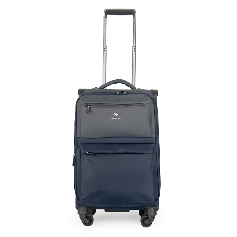 CHUBONT LB-101132 ​20" Carry-On Spinner Luggage – Lightweight Nylon Suitcase with 360° Wheels, Multiple Pockets for Travel & College Student,CHUBONT 20" Lightweight Carry-On Spinner Luggage with 360° Wheels