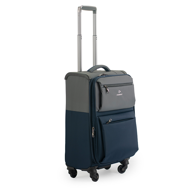 CHUBONT LB-101132 ​20" Carry-On Spinner Luggage – Lightweight Nylon Suitcase with 360° Wheels, Multiple Pockets for Travel & College Student,CHUBONT 20" Lightweight Carry-On Spinner Luggage with 360° Wheels