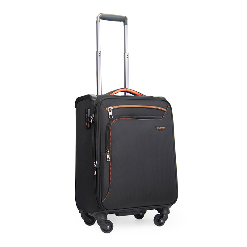 CHUBONT LB-101156 20" Nylon Spinner Luggage – Lightweight Carry-On Suitcase with 360° Wheels & Durable Design,20" Lightweight Spinner Luggage –Durable Carry-On Suitcase for Travel