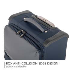 CHUBONT LB-101130 Ultra-Lightweight Spinner Luggage – Waterproof & Scratch-Resistant Suitcase with 360° Wheels, Two-Tone Design for Men & Wome,CHUBONT Lightweight Suitcase with 360° Wheels – Perfect for Travel