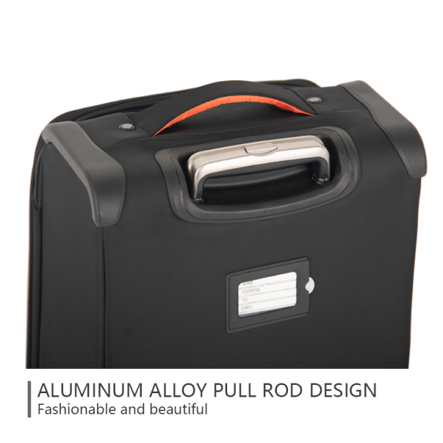 CHUBONT LB-101156 20" Nylon Spinner Luggage – Lightweight Carry-On Suitcase with 360° Wheels & Durable Design,20" Lightweight Spinner Luggage –Durable Carry-On Suitcase for Travel