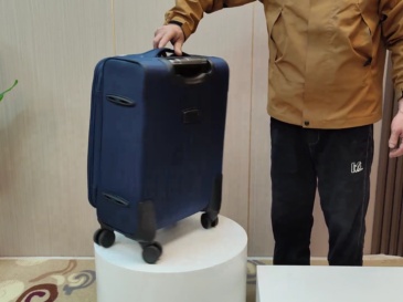 CHUBONT LB-16103  Large Checked Luggage with 360° Spinner Wheels, Oxford Fabric Suitcase with TSA Lock & Telescopic Handle for Women/Men, Carry-On Approved (Black),CHUBONT Large Checked Luggage with 360° Spinner Wheels - Black