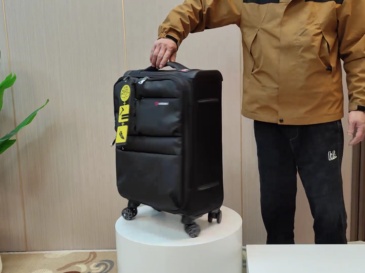 CHUBONT LB-101165 ​20" Waterproof Nylon Carry-On Luggage – Scratch-Resistant Spinner Suitcase for Men & Women with Large Capacity,20" Waterproof Carry-On Luggage–Lightweight & Durable Spinner Suitcase