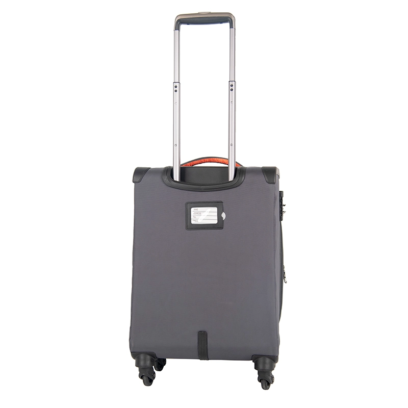 Corner protection and anti-collision edges on the LB-101157 lightweight nylon suitcase